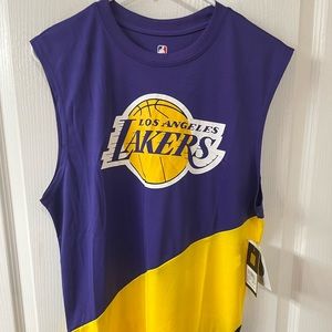 New Mens NBA Ultra Lebron James Sleeveless Jersey Size SMALL LA Lakers NWT